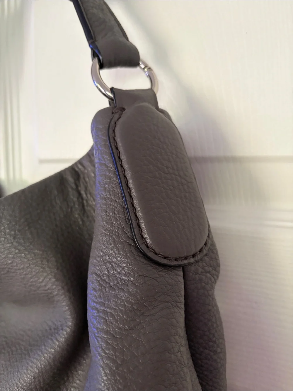 Marc by Marc Jacobs Classic Q Hillier Pebble Leather Hobo Shoulder Bag